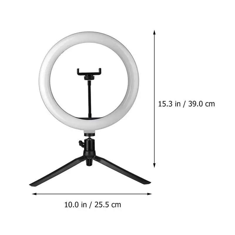 

1 Set Phone Holder Selfie Light Phone Tripod Live Makeup Phone Rack