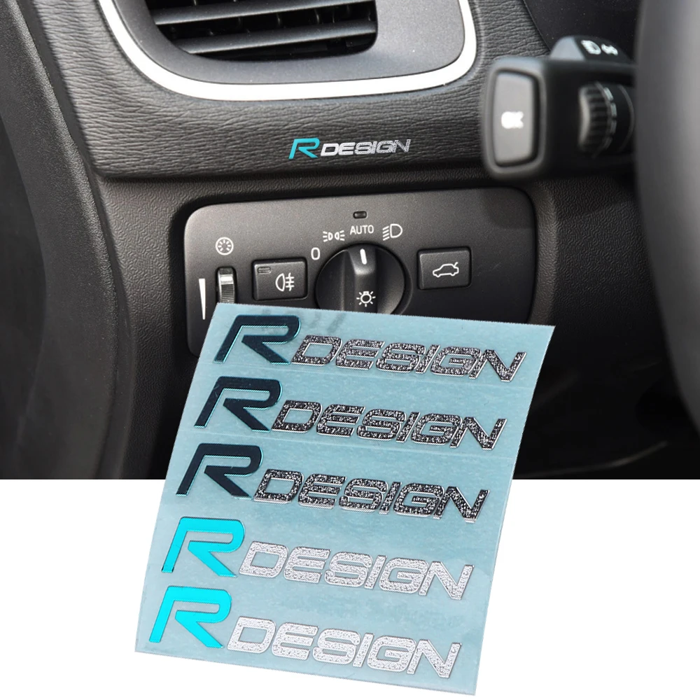 5 шт. Rdesign автомобильные наклейки для Volvo XC90 S60 CX60 V70 S80 V40 V50 S40 XC70 V60 C30 XC40 C70 V90 940 850 Vida