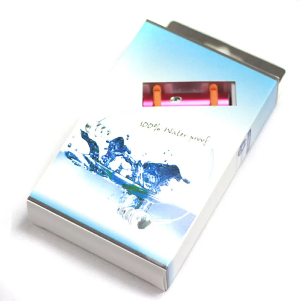 

For003 New 4GB/8G FM Radio Music Player Waterproof IPX8 Underwater Sports Diving Swimming MP3 Player