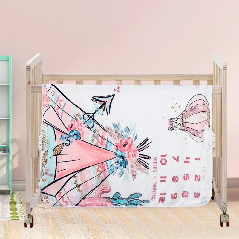 

P15C 1 Набор новорожденных одеяло для ежемесячных записей