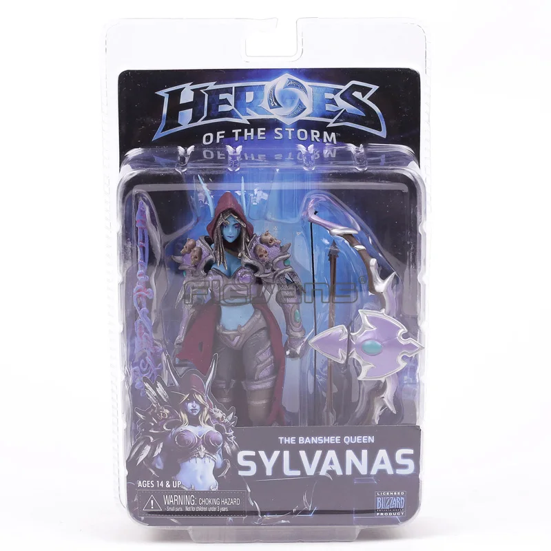 NECA &quotHeroes Of The Storm&quot баньши Queen Сильвана ПВХ движущаяся фигурка Коллекционная