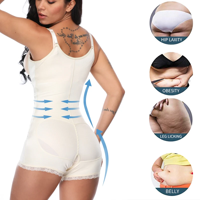 Корректирующее боди для всего тела белье тренажер талии женское корректирующее