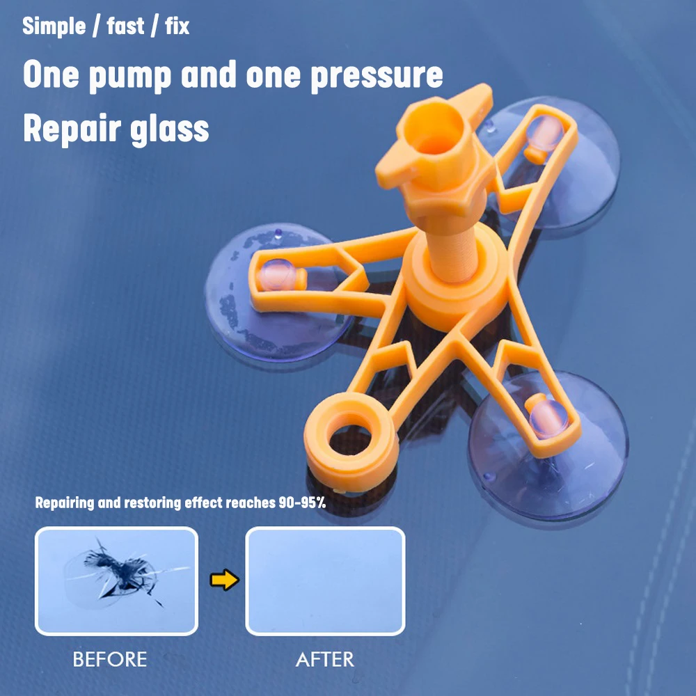 Инструмент для ремонта треснувшего лобового стекла автомобиля набор экрана