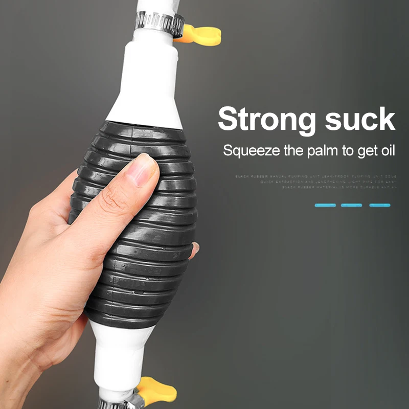 

Car Fuel Tank Sucker Oil Transfer Car Fuel Pump Petrol Diesel Liquid Manual Pump Syphon Fuel Saver Car Fuel Gas Pump Gasoline