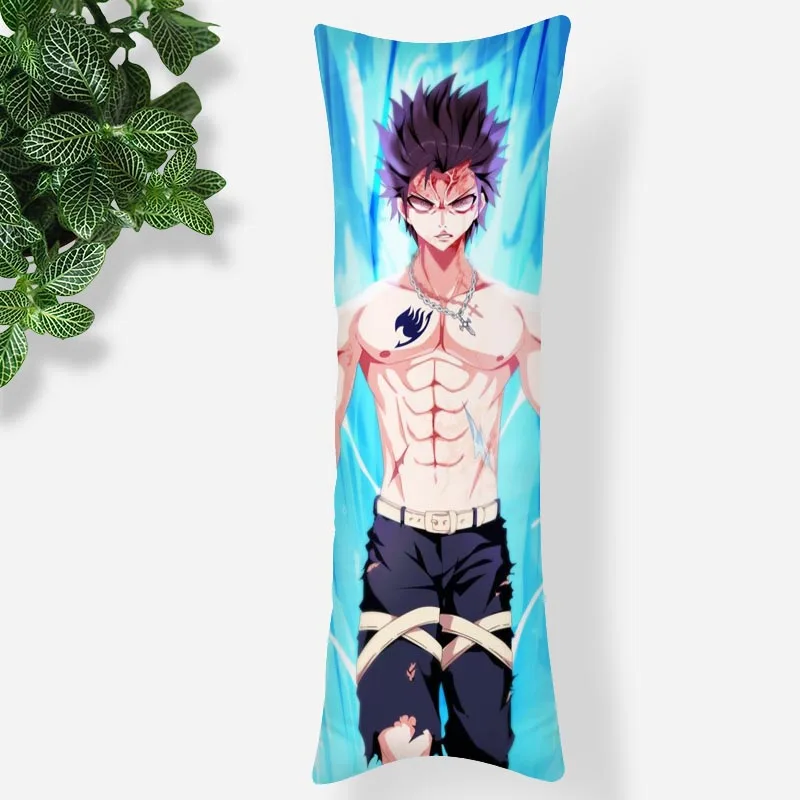 Домашний декор чехол для подушки с аниме Фея хвост 3D двухсторонний Шелковый