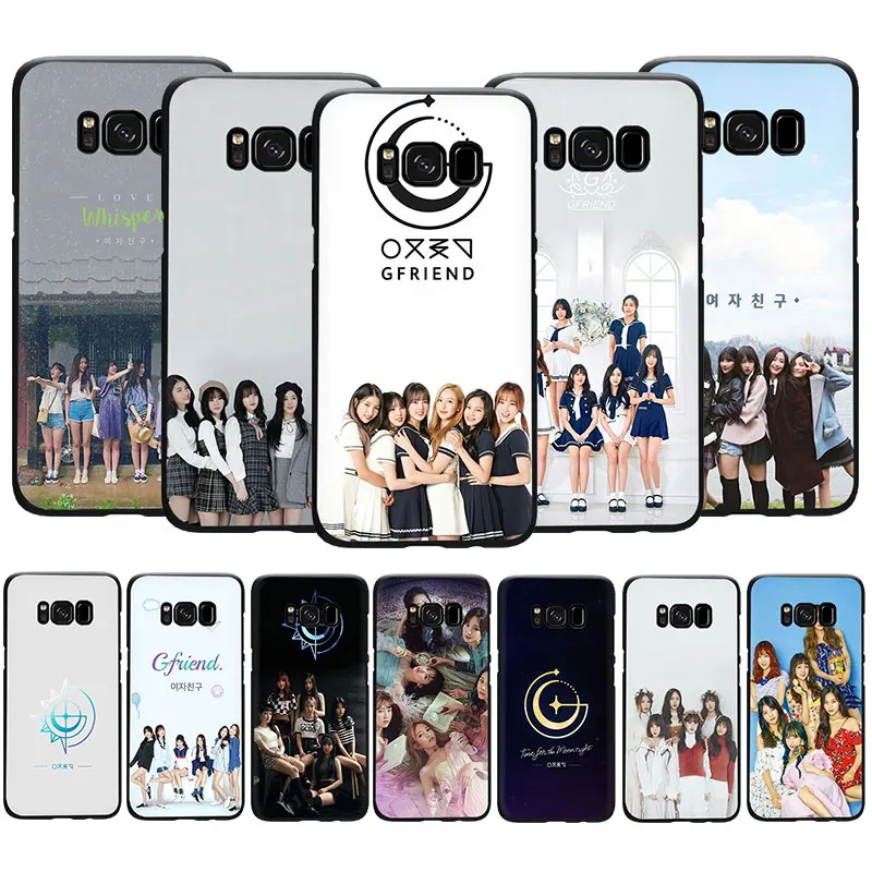 Мягкий чехол для телефона A22 Gfriend K Pop Samsung Galaxy M10 20 30 S6 7 Edge S8 9 10 Plus S10E Note 8 9|Бамперы| |