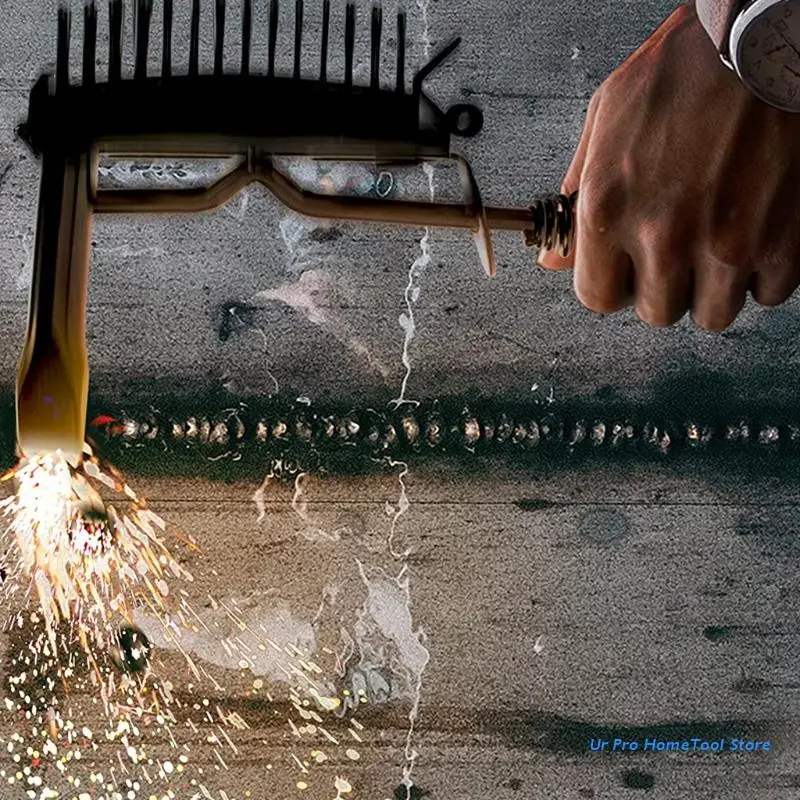 Chipping Slag Hammer with Wire Welding Brush Used for removes Paint Rust Debris and Polish Weld Durable Portable | Инструменты