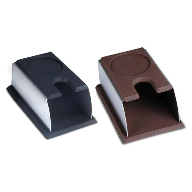 

Coffee Filter Tamper Holder Solid Espresso Press Corner Pad Mat Stand Coffee Maker Support Base Rack Household Kitchen Coffee