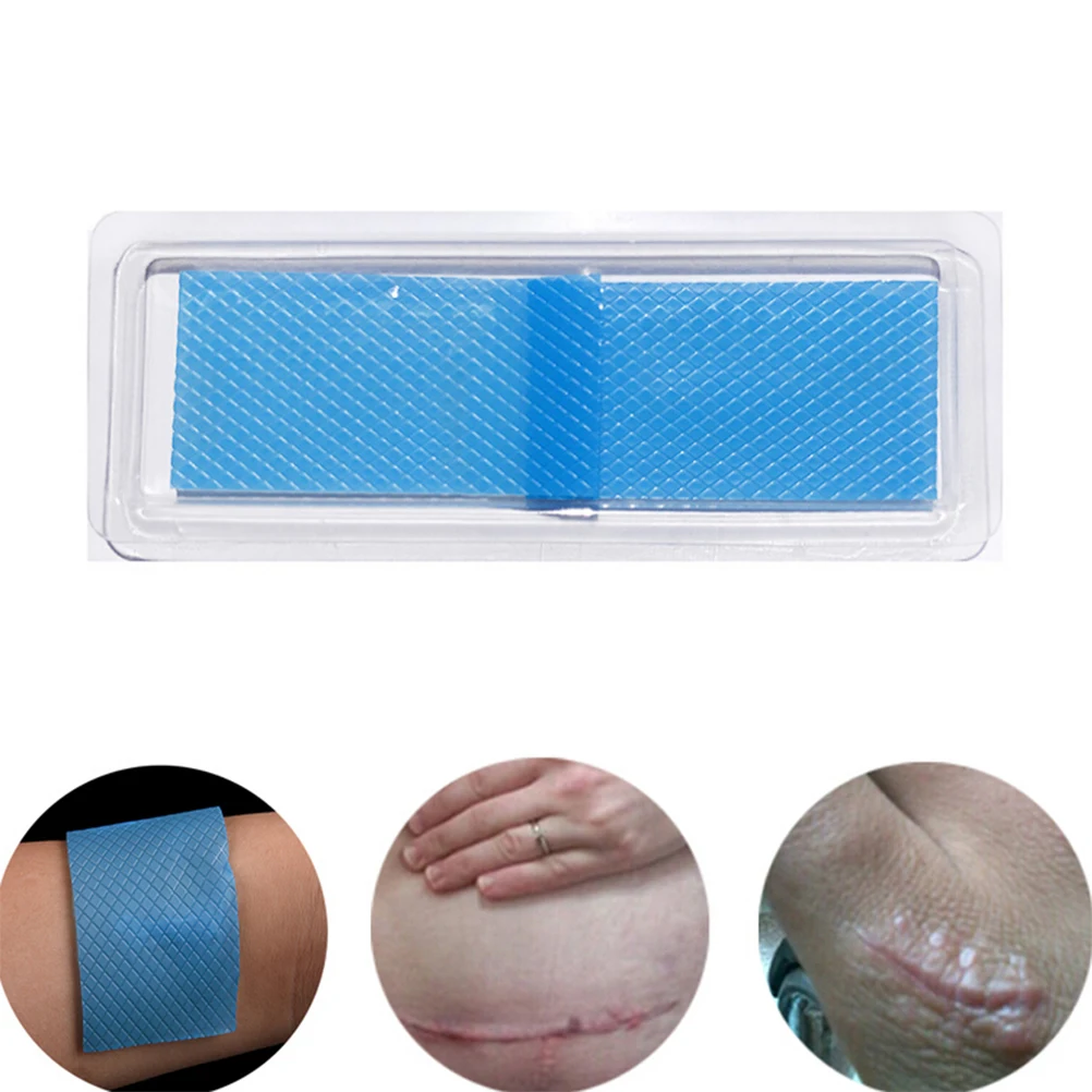 

1Pc Silicone Gel Scar Sheet 3.5*12cm Removal Patch Reusable Acne Therapy Silicon Patch Remove Trauma Burn Sheet Skin Repair