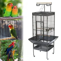 945217 5cm large bird cages for parrots parakeet metal birdhouse heightened breeding cage bird bird nest pigeon supplies