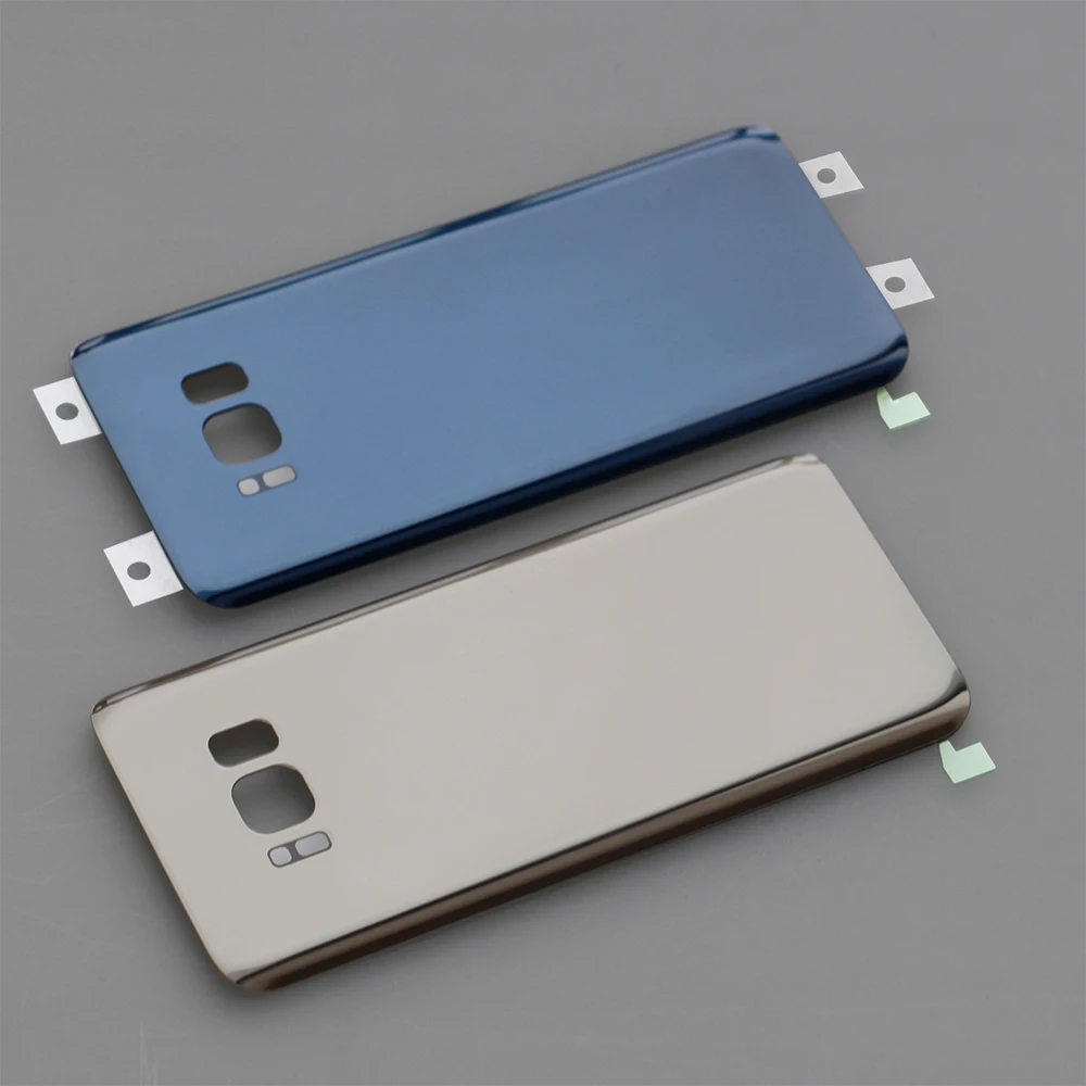 10 шт./лот Замена заднего стекла для Samsung Galaxy S8 Plus + G950 G955 крышка аккумулятора задний
