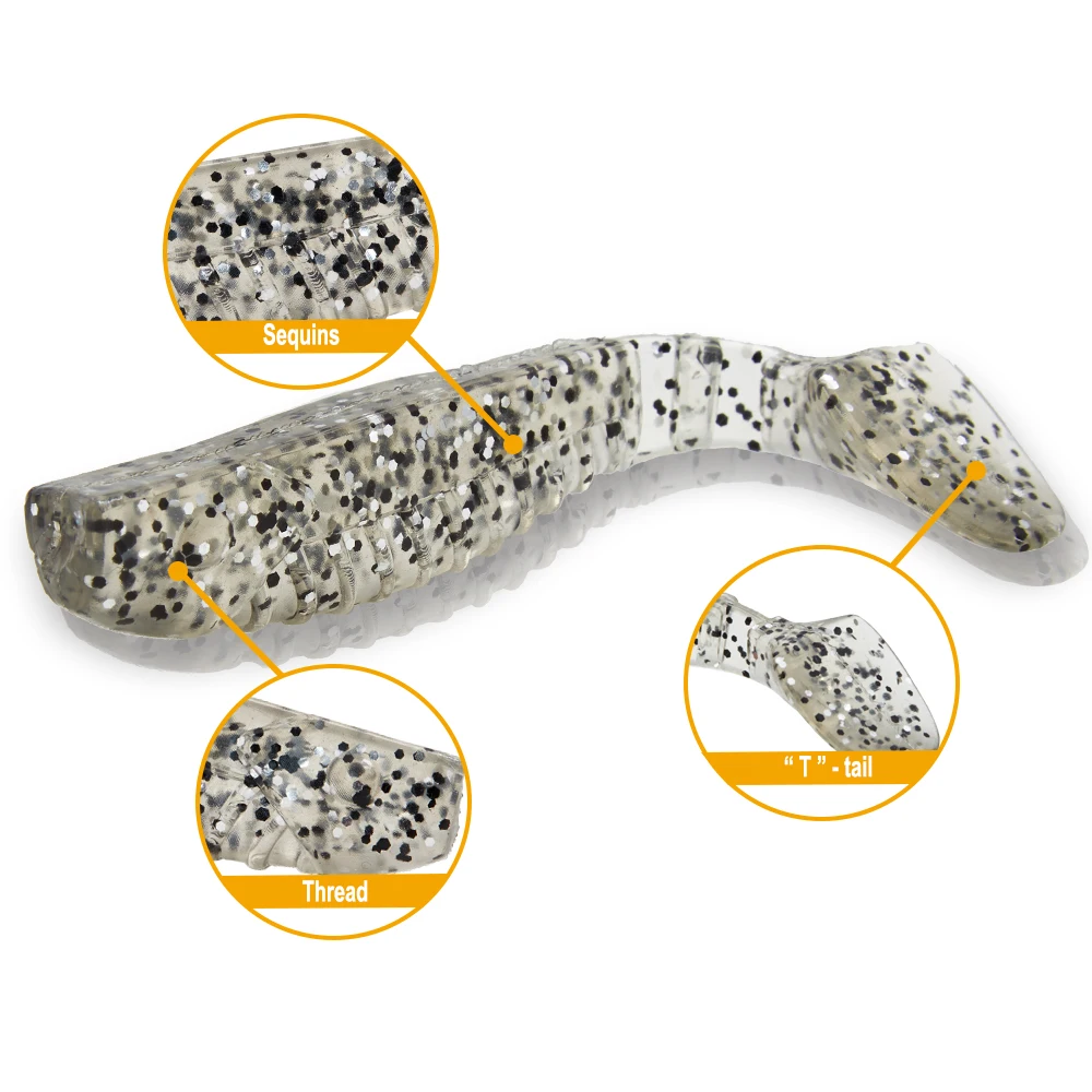 Hunthouse Shad зимняя Мягкая приманка 9 5 см мягкий силиконовый приманки для карпа