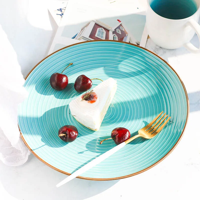 Керамическая посуда столовый сервиз блюдо 8/10 дюйма фарфоровая симпатичная