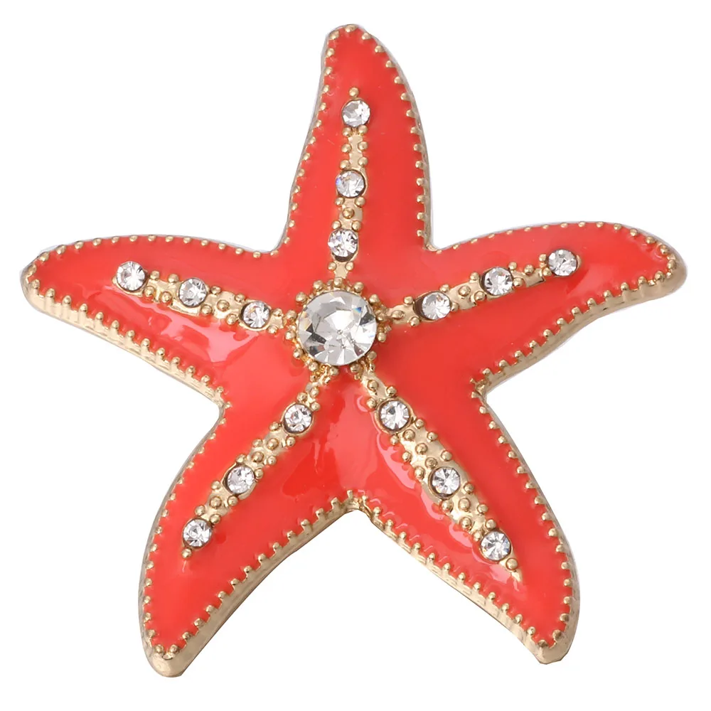 6 шт./лот новые ювелирные изделия с застежкой 18 мм кнопки смешанные кристаллы