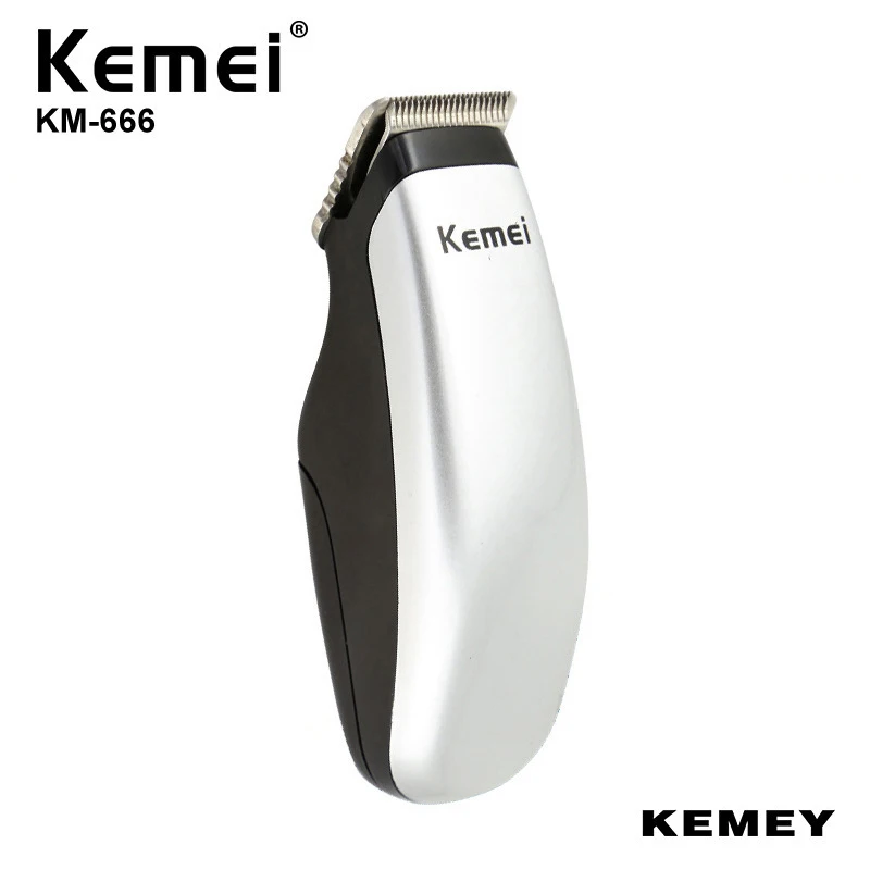 

KM-666 Electric Hair Clipper Mini Dry Battery Type Professional wireless Hair Trimmer Men's Professional Hair Shaver