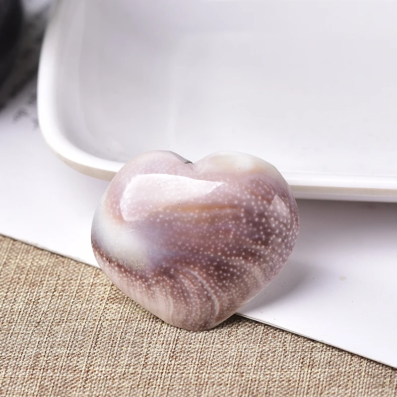 1 шт. натуральный камень ракушки в форме сердца мадагаскарская Солнцезащитная