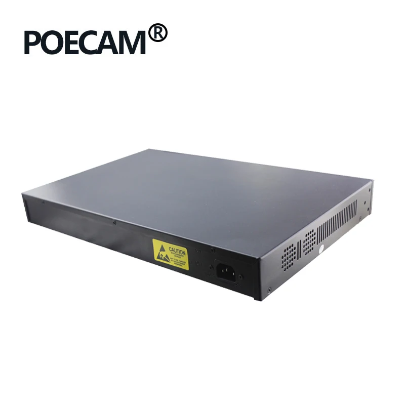 Контактный разъем питания IEEE802.3af/at активный коммутатор poe 24 порта 1U 19 &quotдля