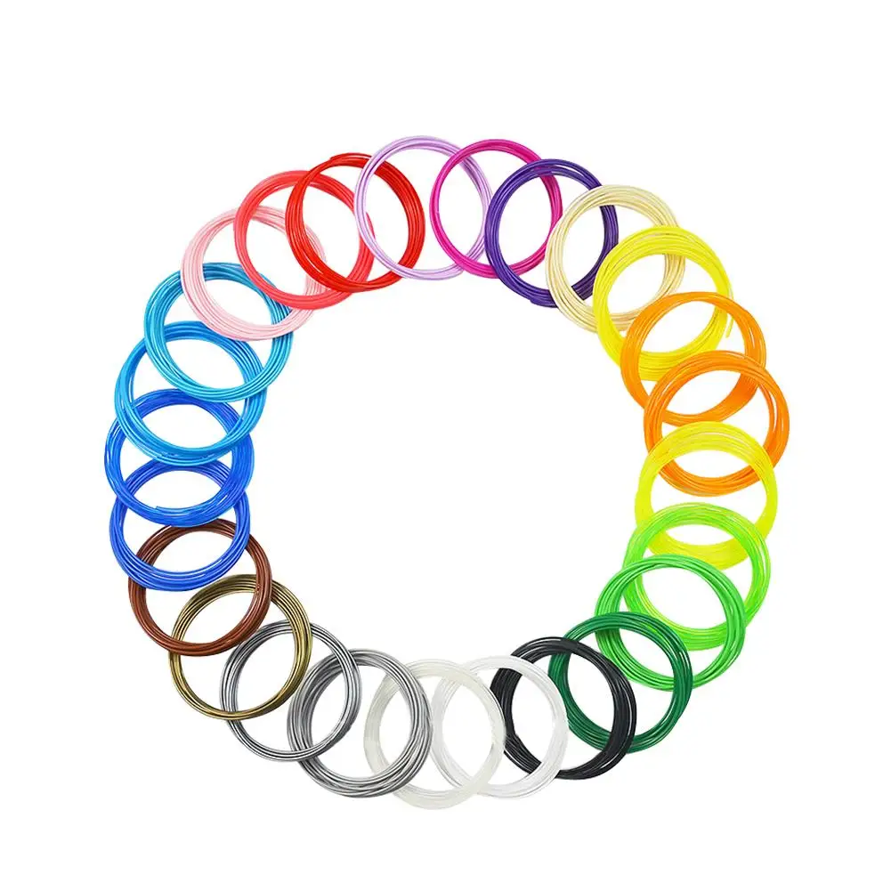 20 цветов/Набор материал для детей 3d Ручка рисования с пластиковым 3D принтером