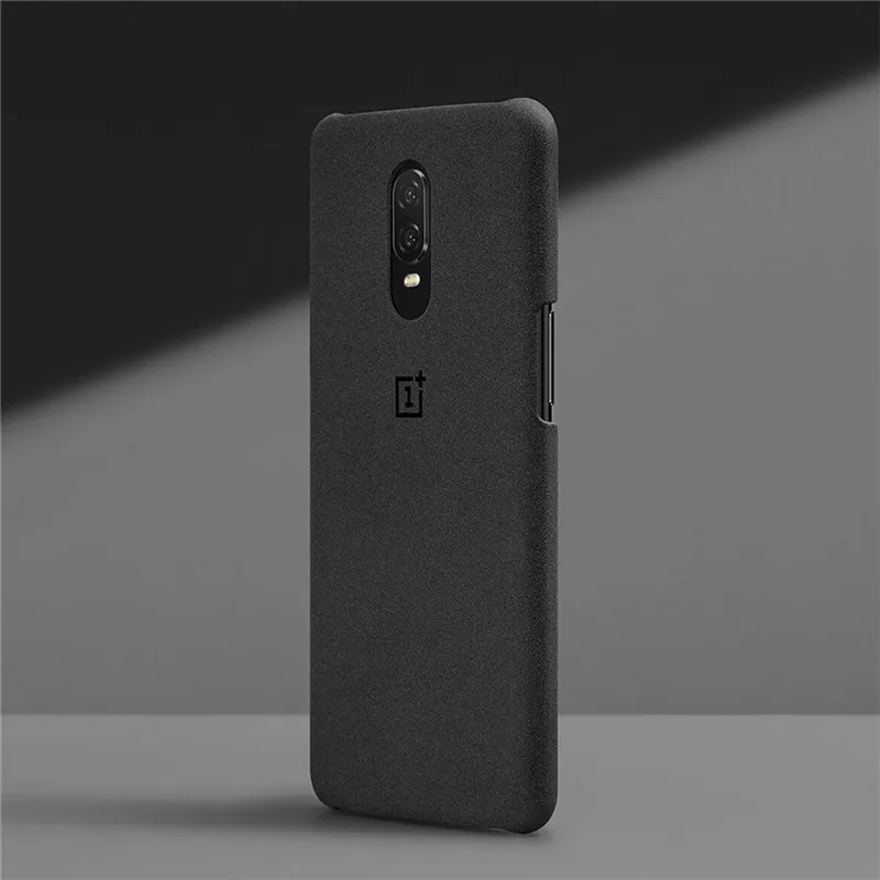 Оригинальный чехол бампер OnePlus 7 Pro нейлоновый силиконовый защитный Karbon Sandstone для