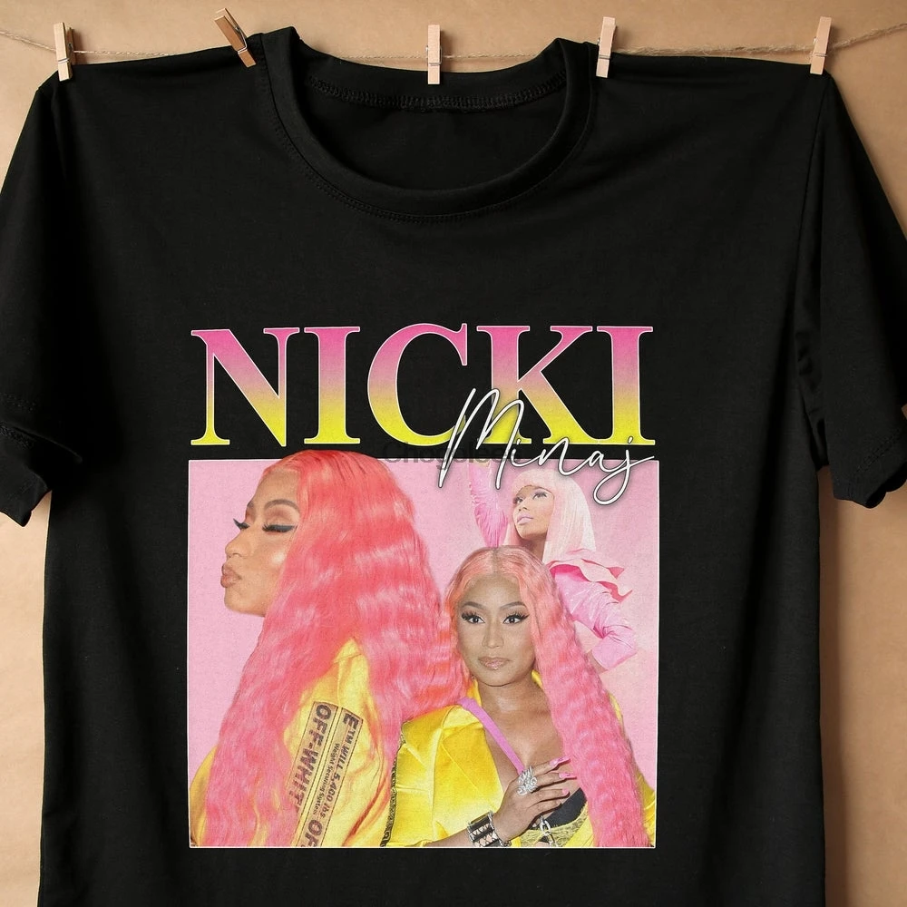 

Nicki Minaj Shirt Nicki Minaj Merch Nicki Minaj T shirt Nicki Minaj Rap Hip Hop 90s Retro Vintage T Shirt