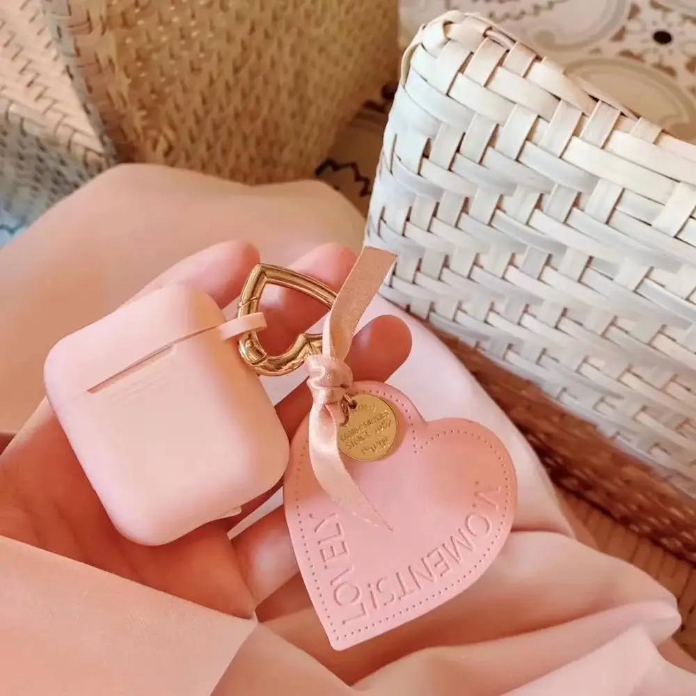 Чехол для наушников с Bluetooth для Airpods чехол s 1 2 Love украшение Мягкий силиконовый чехол для наушников для Apple Air Pods сумка для гарнитуры