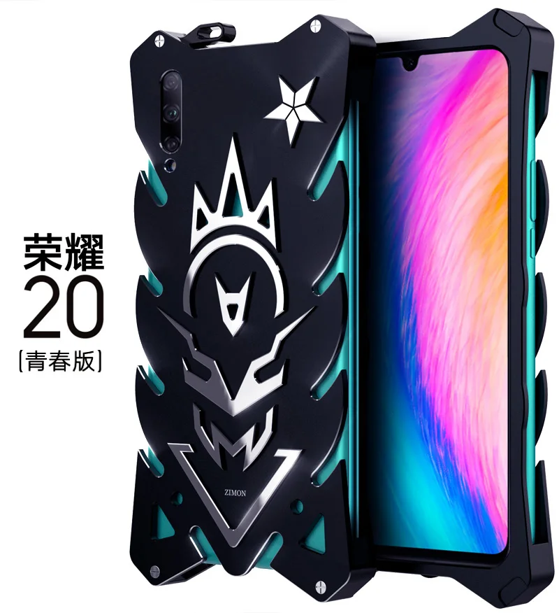 Алюминиевый армированный чехол Thor для Huawei Honor 30 Pro 30S 20S 20i 20 10 Lite 9i V20 V30 телефона