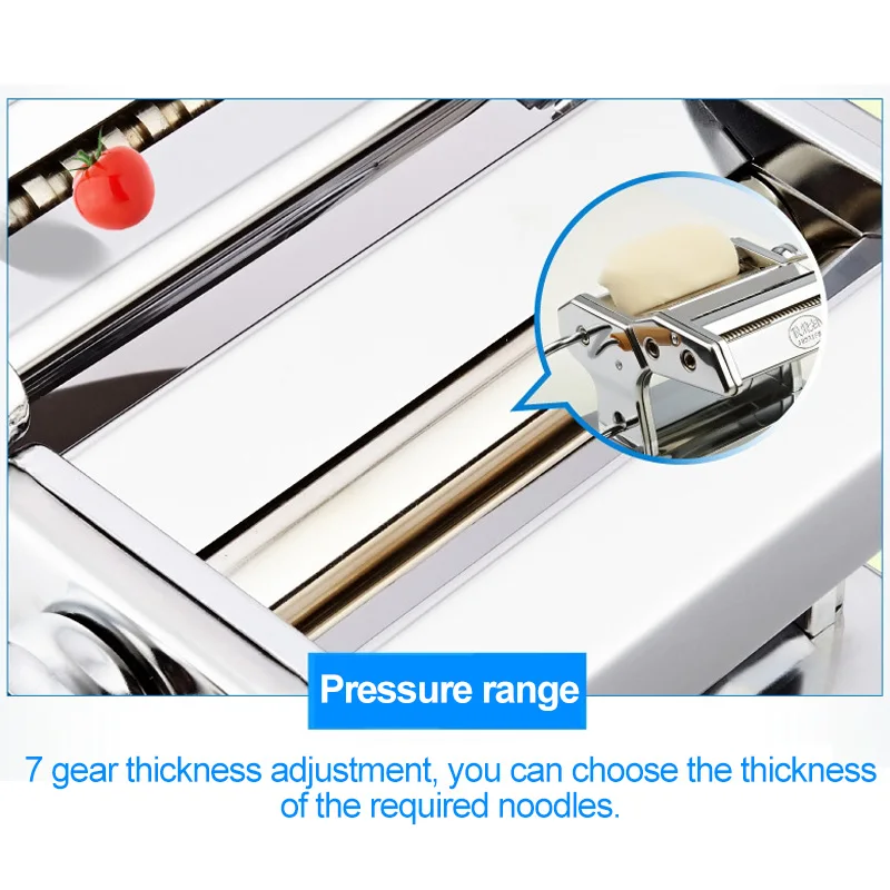 Машина для лапши с лезвиями из нержавеющей стали ручная машина нож