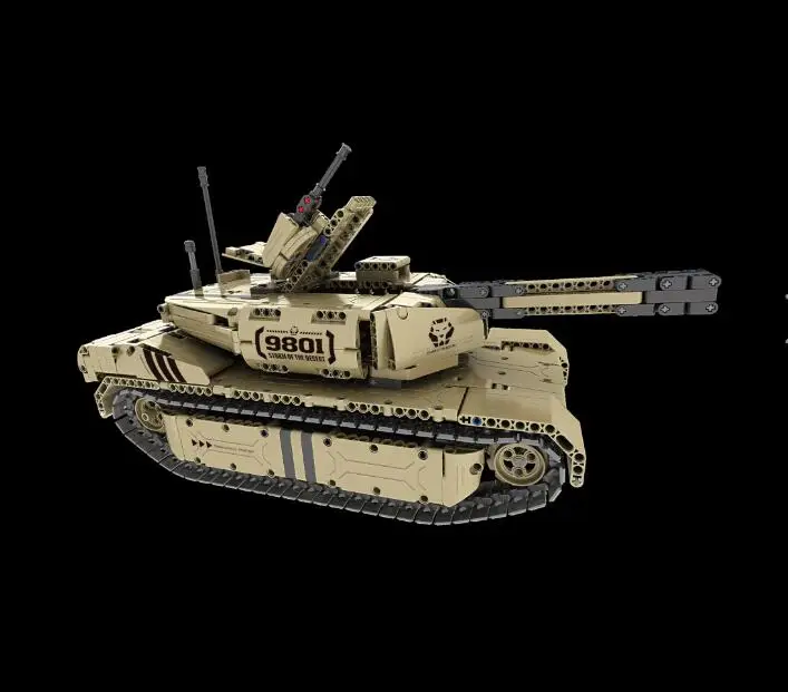 Набор моделей танка игрушка военный Rc M1a2 Танк 50 м расстояние может вращаться