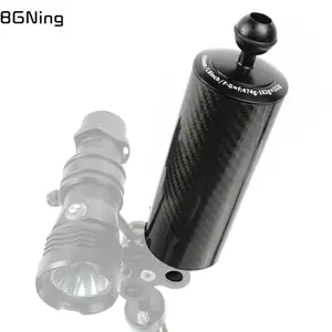 Поплавок из углеродного волокна, плавучий корпус для дайвинга, удлиненный кронштейн, двойной шаровой Поплавковый кронштейн для подводной камеры набор лотков