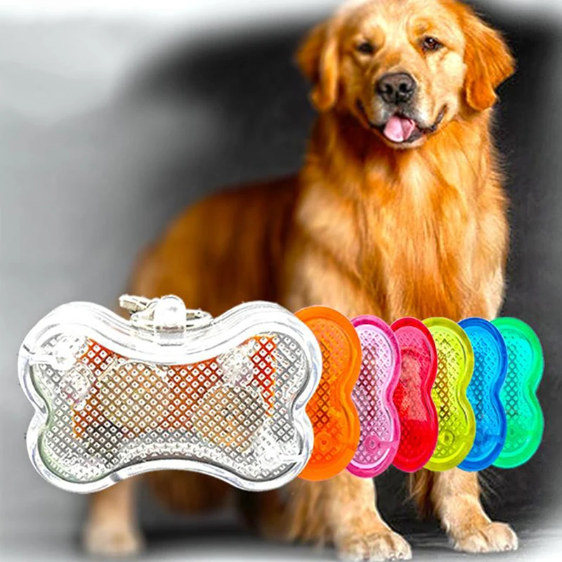 Светящиеся товары для домашних животных светодиодсветодиодный бирка собак