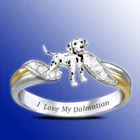 Недорогие модные ювелирные изделия, индийские ювелирные кольца для женщин, элегантные и милые далматинские кольца, оптовая продажа ювелирных изделий, обручальные кольца для женщин