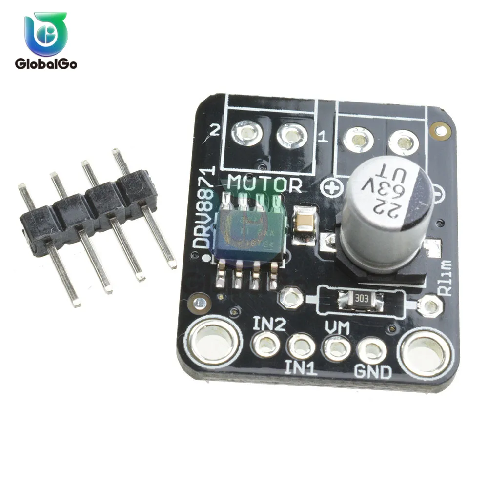 DRV8871 h-мост щеткой DC мотор драйвер Breakout плата для Arduino PWM управления 3.6A Макс Внутренний ток чувство MOSFET модуль