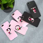 Силиконовый чехол для Huawei Y6 2019, задняя крышка для Huawei Y6 Prime 2018, бампер, мягкий матовый чехол из ТПУ Y5 2018 Y6 Prime 2019 с милыми буквами