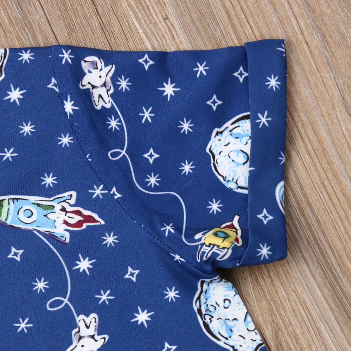 2Pcs Outfits Baby Boys Gentleman Clothes Cartoon Printed Shirt Tops Toddler Kids Short Pants Summer Beach Infant Suits |