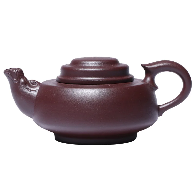 

Yixing mine old Purple mud Feihong pot handmade teapot and tea set