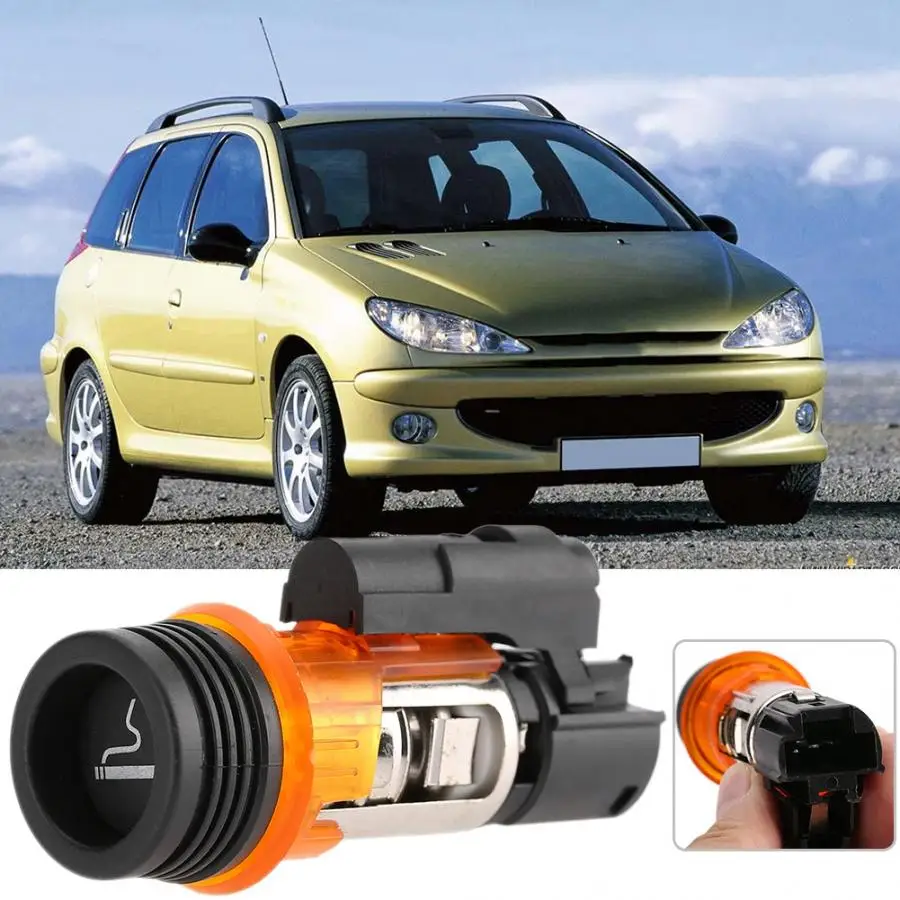 822754 дюйма 12 В флейта для PEUGEOT 206 308 406 607 1007 автомобильные аксессуары|Зажигалка| |