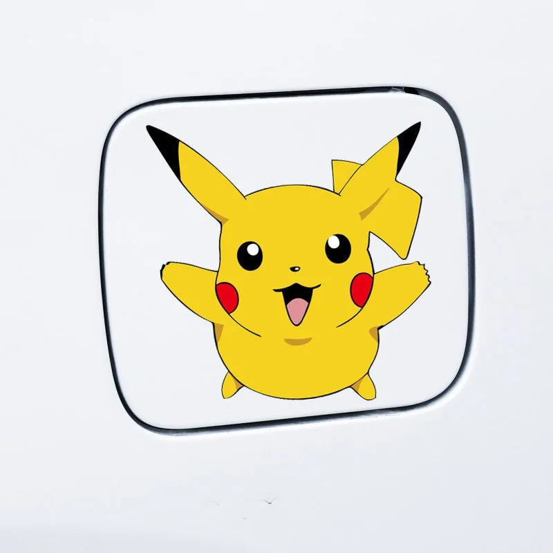 Милая Автомобильная Наклейка с Пикачу крышка топливного бака оригинальная