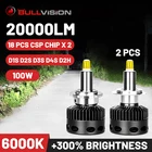 Ксеноновая лампа Bullvision D2S, D1S, D4S, H7, H1, 360 лм, D3S, 6000K, 9005, 9006, 12 В