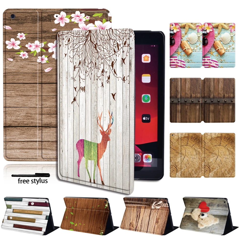

Tablets Case for Apple IPad 8/IPad Mini1/2/3/4/5/iPad2/3/4/iPad (5/6/7th Gen)/Air/Air2/Air3/Pro/Pro(1st/2nd Gen) + Stylus