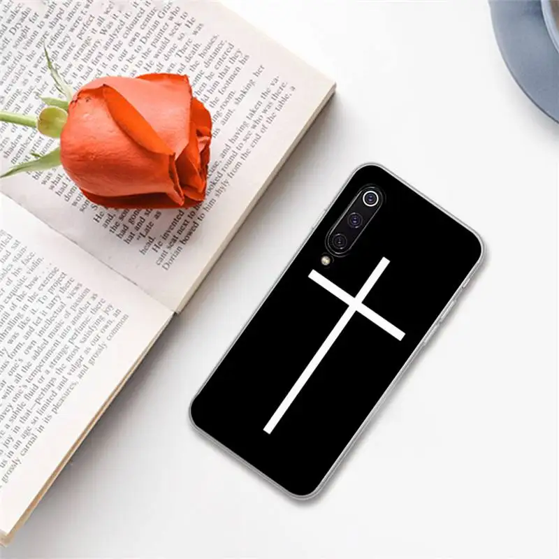 

Jesus cross Christ Phone Cases For Xiaomi Redmi note 7 8 9 A t k30 max3 9 s 10 pro lite