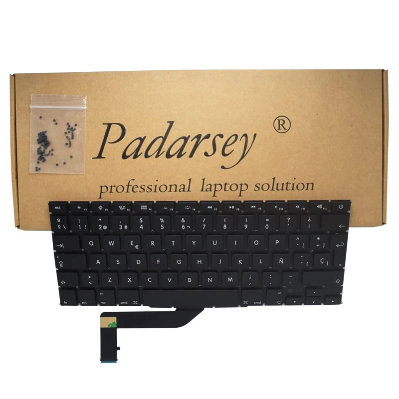 Pardarsey новая английская русская испанская французская немецкая клавиатура с