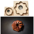 Японское стальное лезвие правило высечки стальной Дырокол оригами монетница для резки дерева штампы для кожевенного резака для кожевенного ремесла