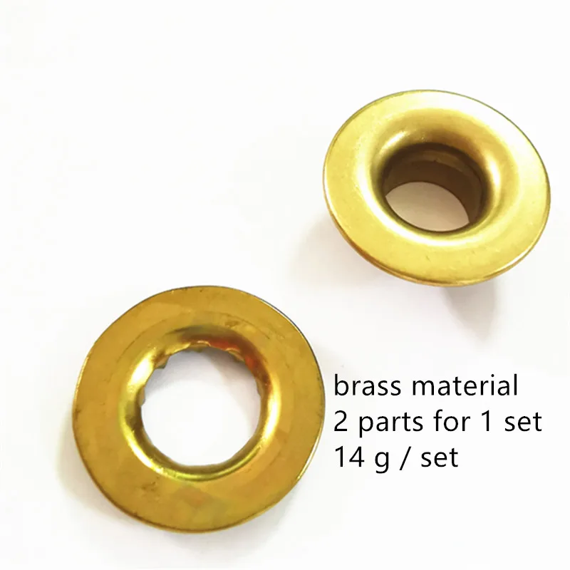 Латунный материал 35 мм более твердые цвета обшивки обода с двумя рядами когтей на