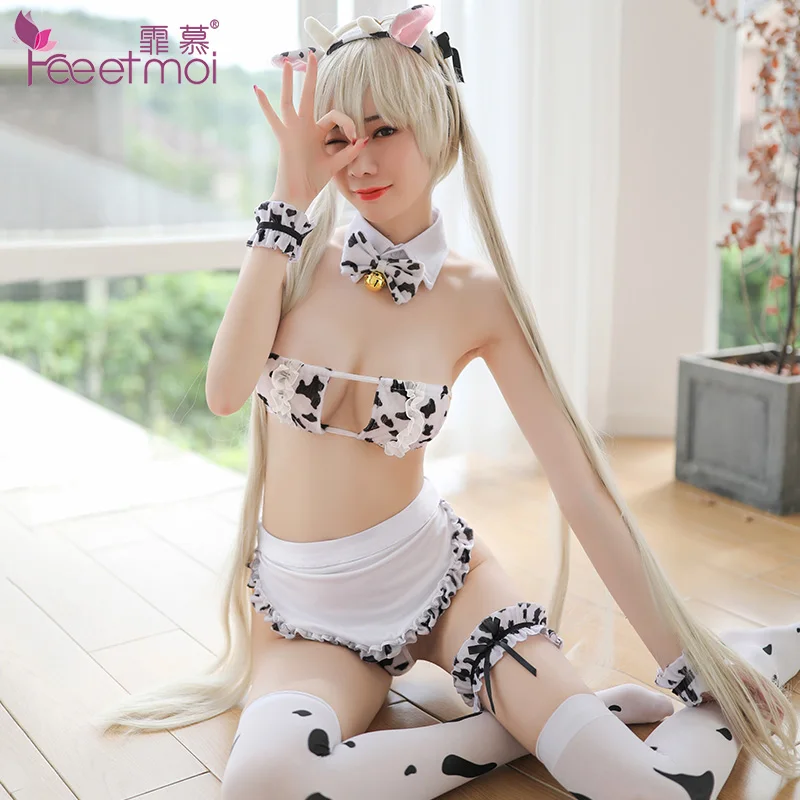

FM Sexy Lingerie cute cosplay sexy three-point uniform temptation suit