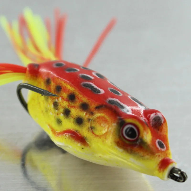 

Frog Lure Soft Lures Artificial Fishing Bait Topwater Wobbler Bait for Pike Snakehead Article Gear DSS899