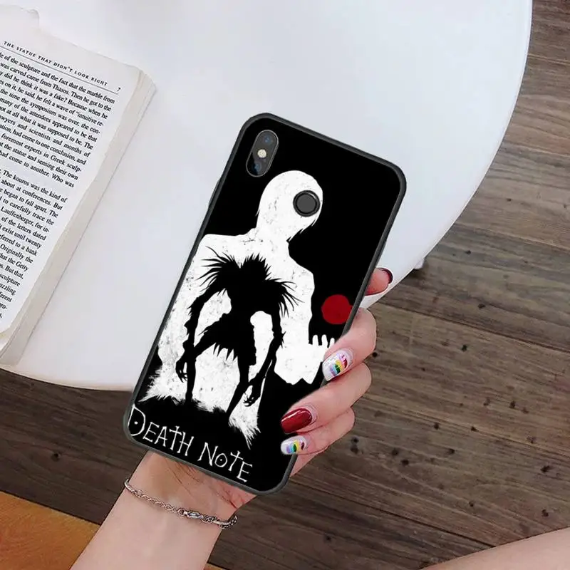 

Death Note ANIME APPLE RUYK Phone Case For Xiaomi Redmi 7 9t 9se k20 mi8 max3 lite 9 note 8 9s 10 pro Soft Silicone Shell Cover