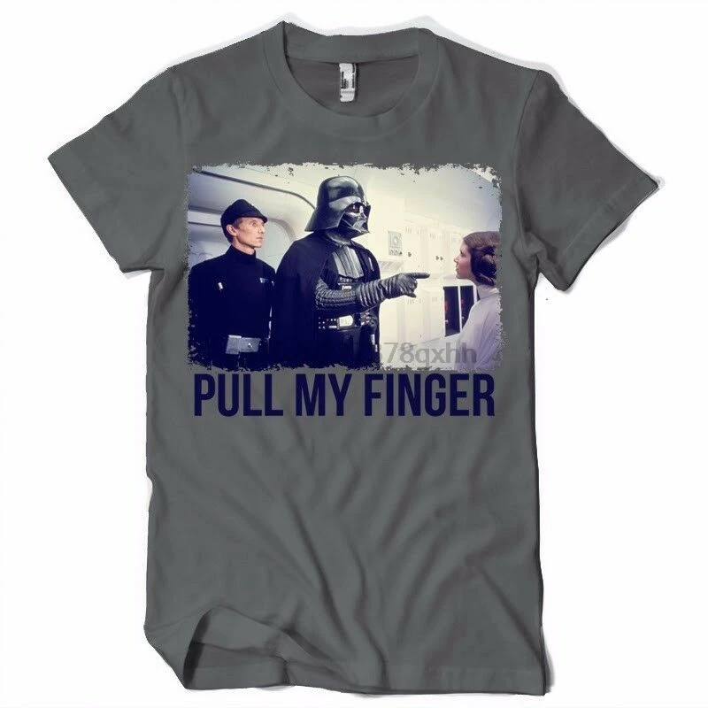 Забавная футболка принцессы Leia Rebel pull my finger FN9315 2020 s|Мужские футболки| |