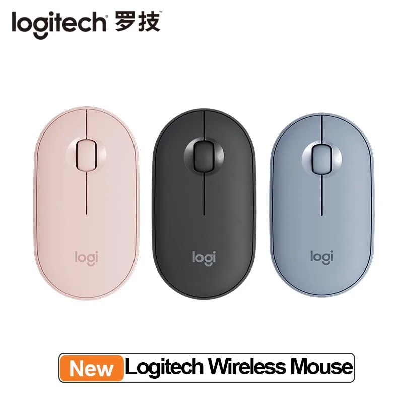 Беспроводная Bluetooth Мышь Logitech с двойным режимом работы удобное Сенсорное