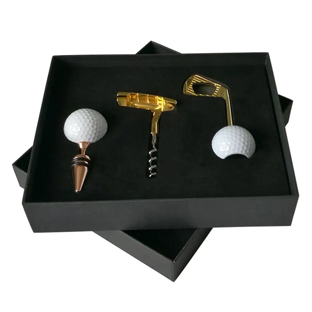 Набор для гольфа роскошный штопор из цинкового сплава набор вина любителей игры