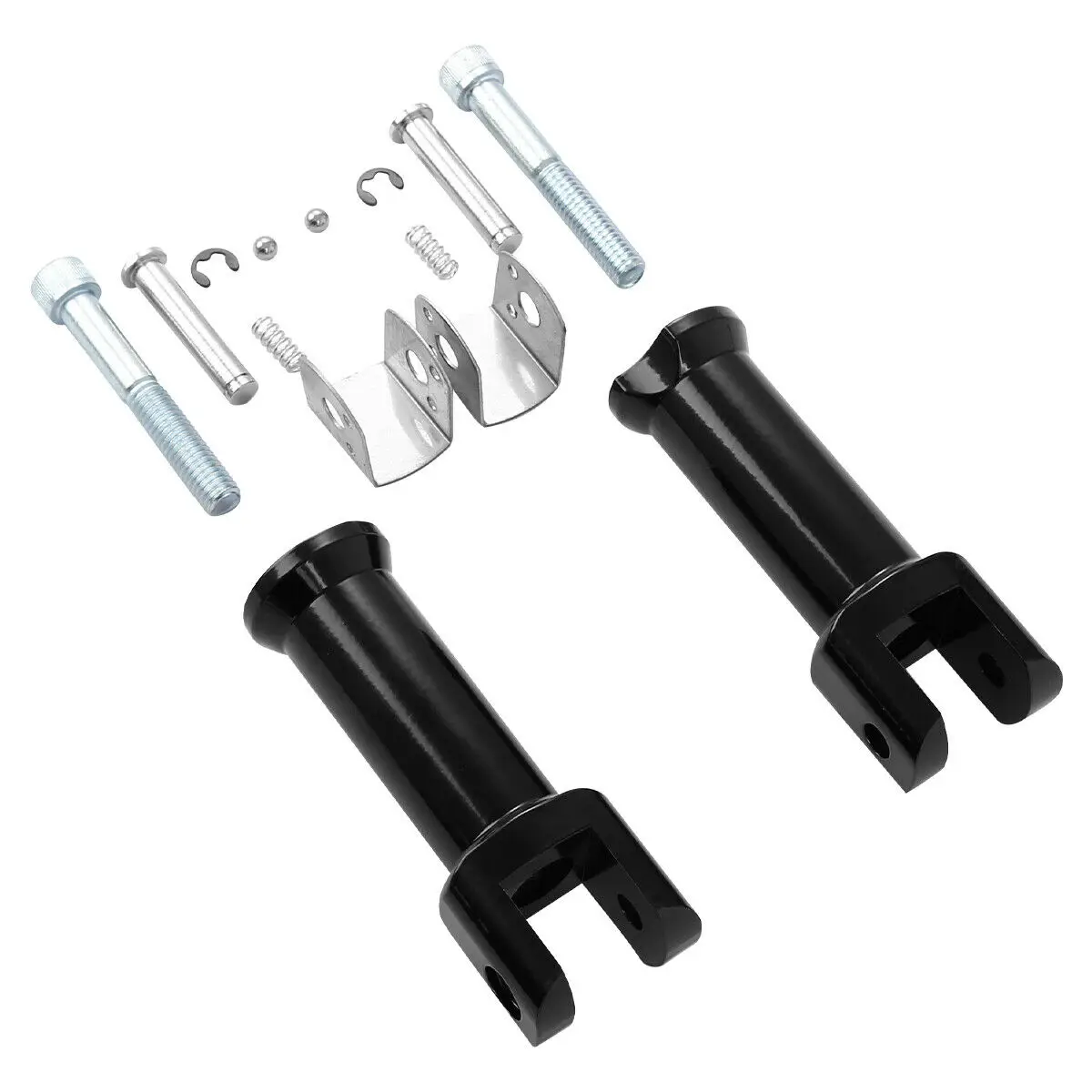 

Motorcycle Passenger & Rider Foot pegs Pedal For Harley Softail Slim Heritage Classic Fat Bob Low Rider 2018-2020